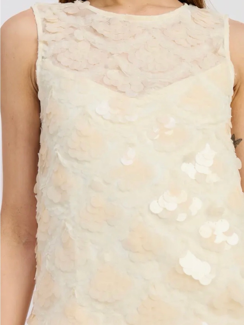 En Saison Emryn Sequin Bubble Minidress - Picture 8 of 9
